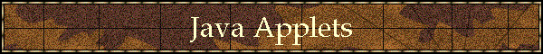 Java Applets